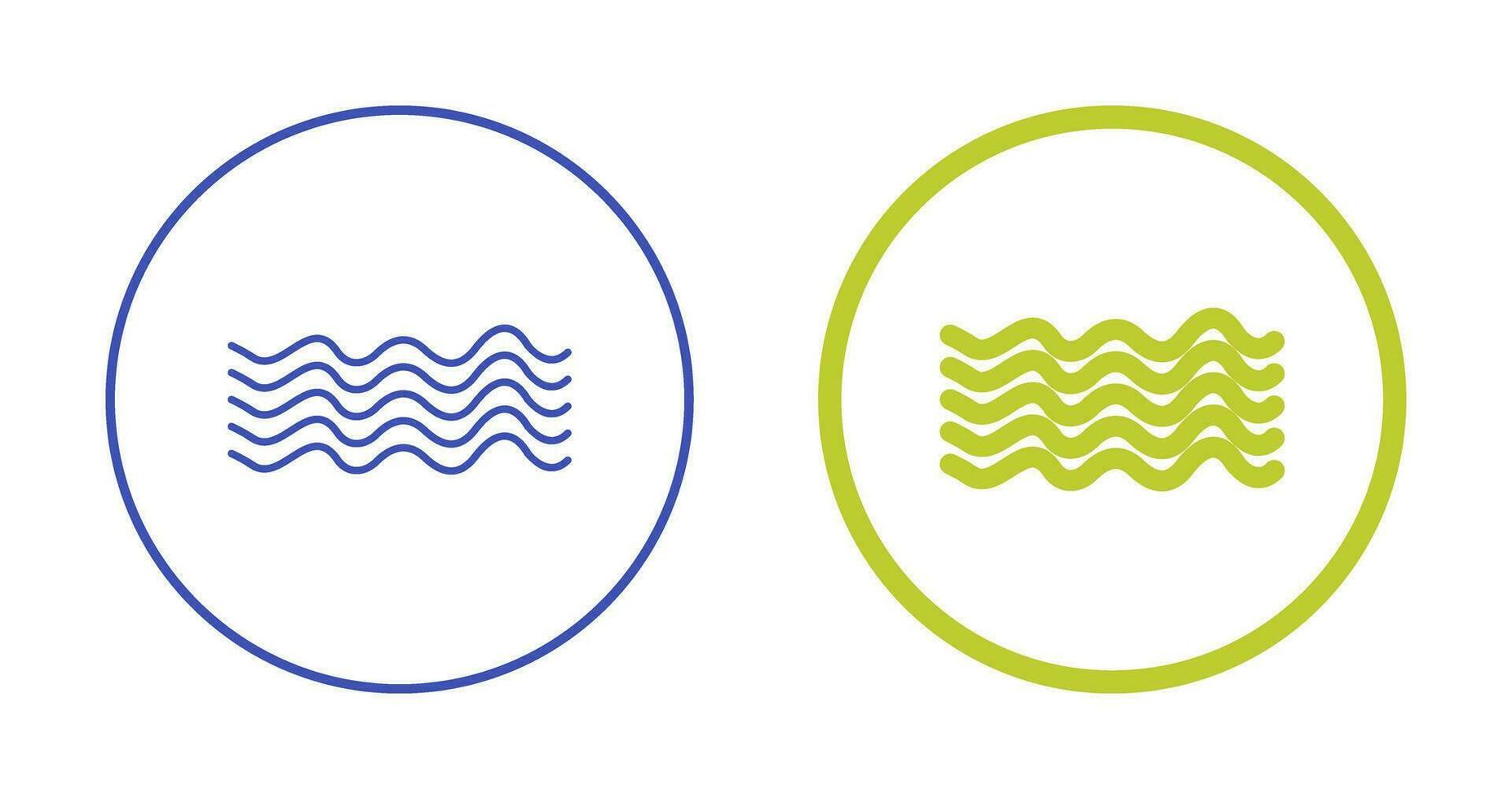 Magnetic Waves Vector Icon