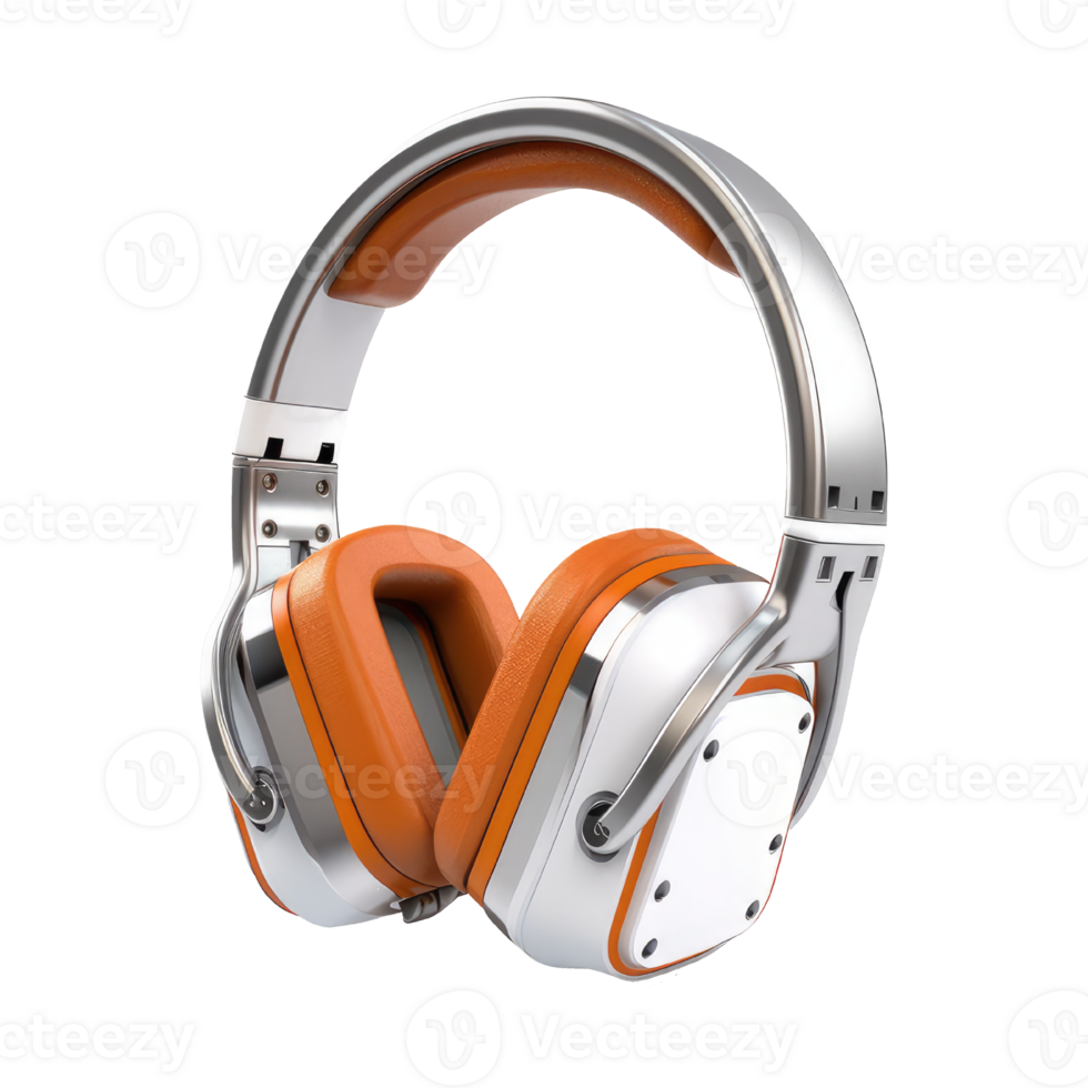 Wireless Headphone Isolated on transparent Background. High-Quality Headphone for Advertising and Product Catalogs png