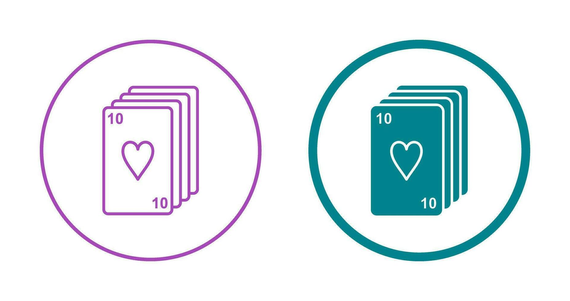 Deck of Cards Vector Icon