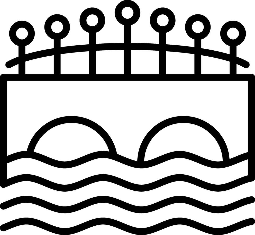 Canal Vector Icon Design