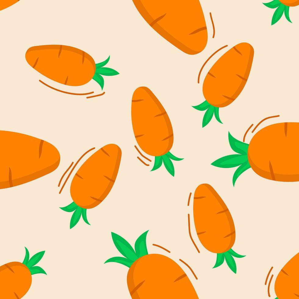 pattern carrot vector background