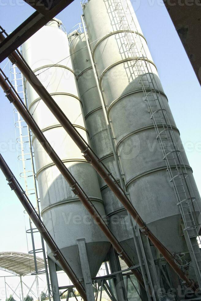Construction site with cranes.Biton constructions photo
