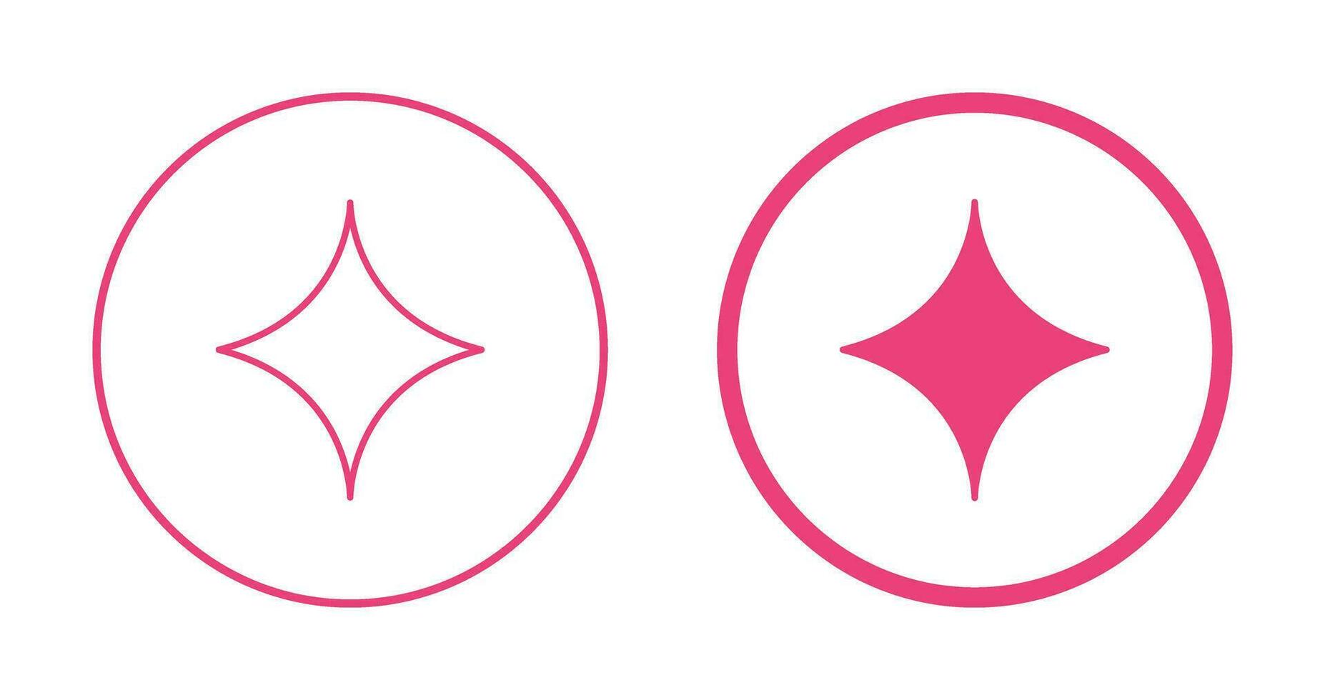 Unique Diamond Vector Icon