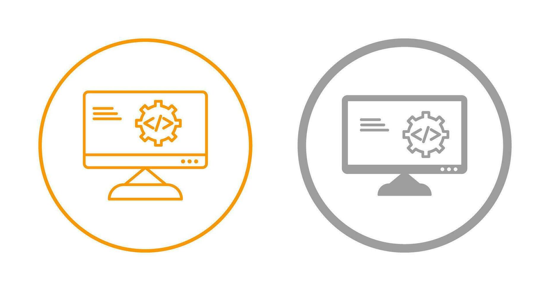Unique Code Optimization Vector Icon