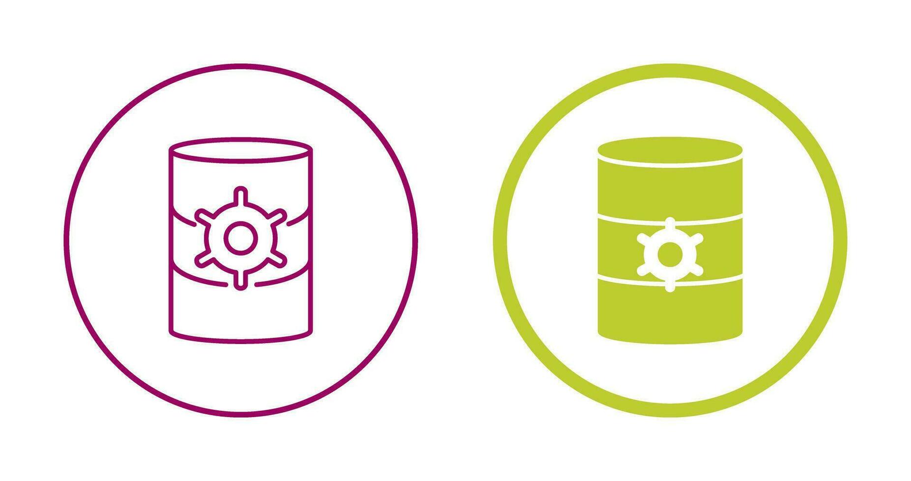 Unique Database Management Vector Icon