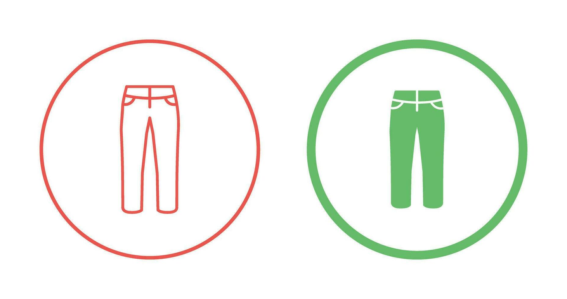 Trousers Vector Icon