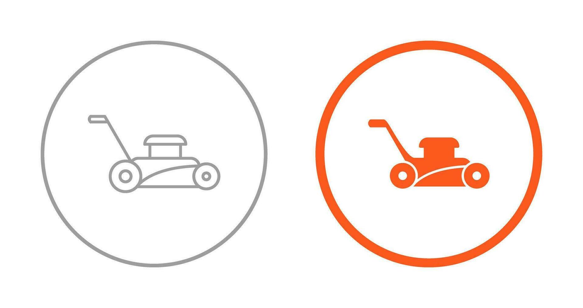 Lawn Mower Vector Icon