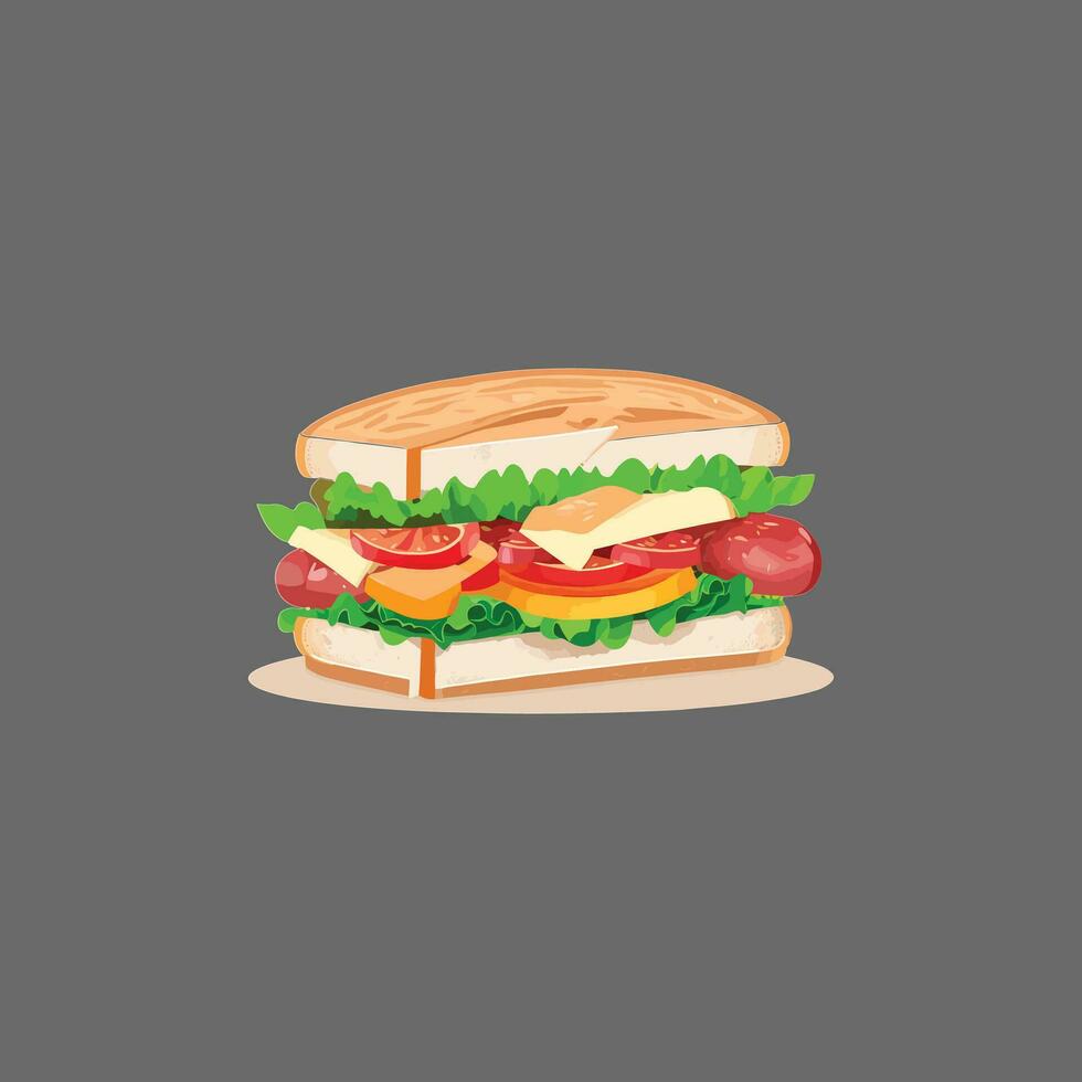 Nice Sandwich Vector