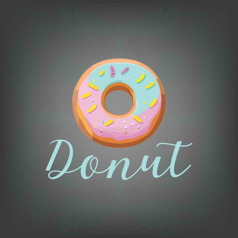 A nice and fresh Donut vector. vector