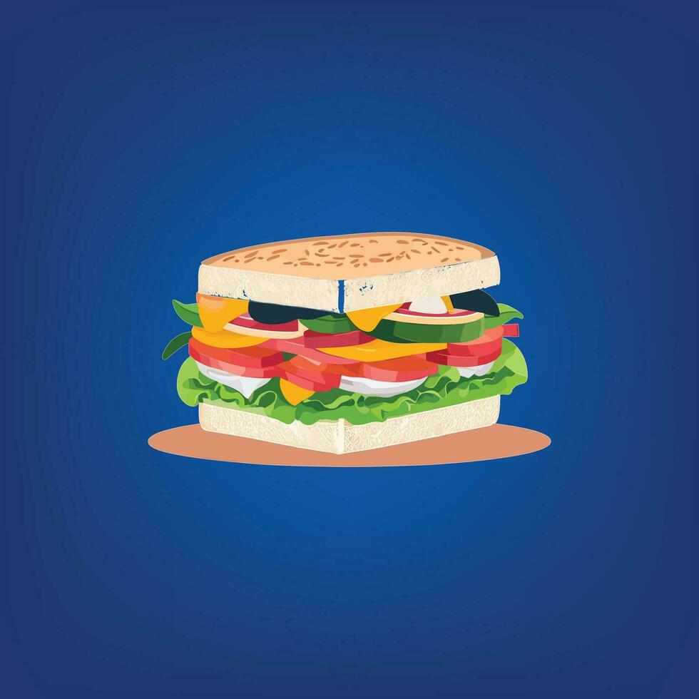 Nice Sandwich Vector