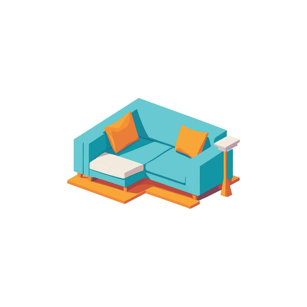 Modern Sofa Vector