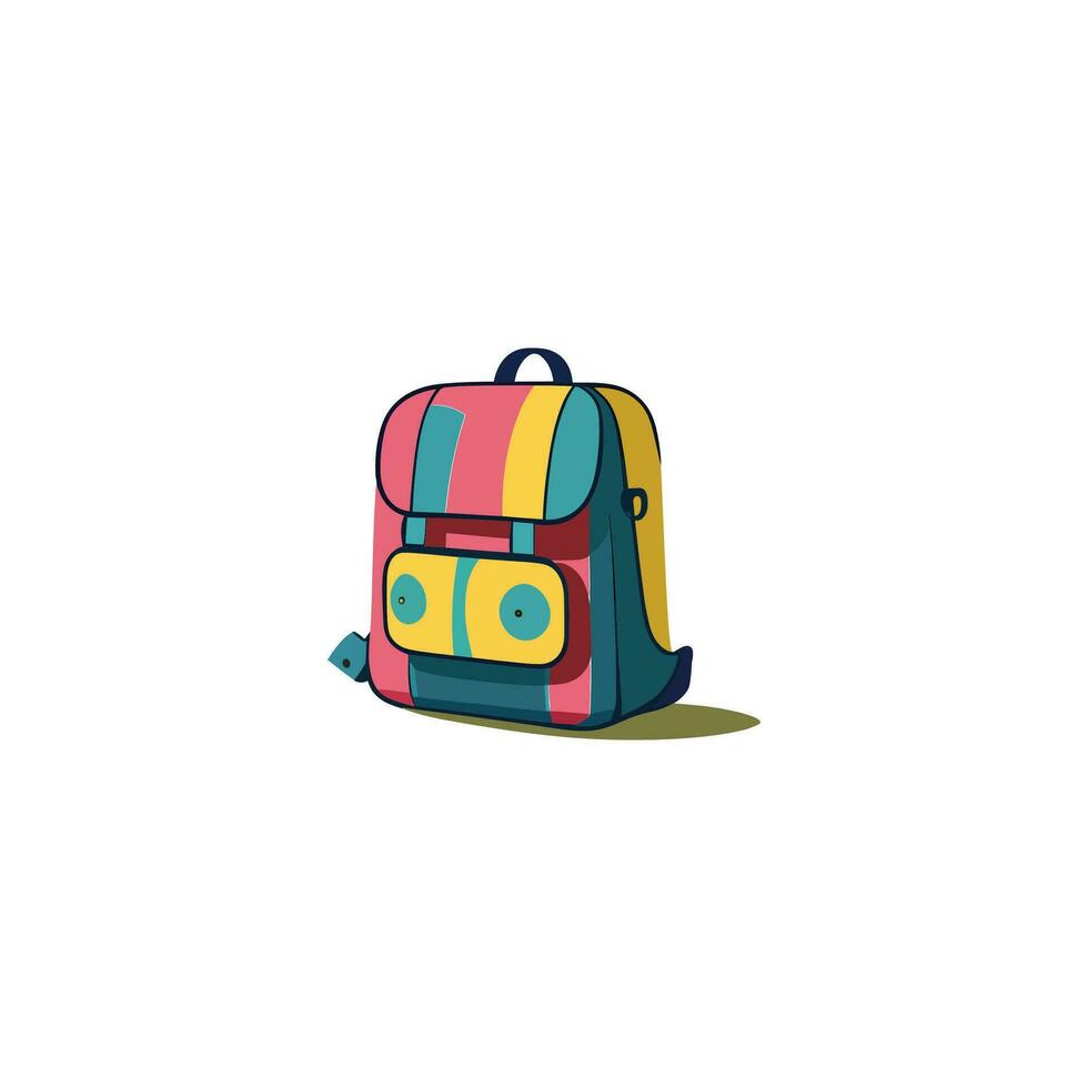 School Bag Vector. vector