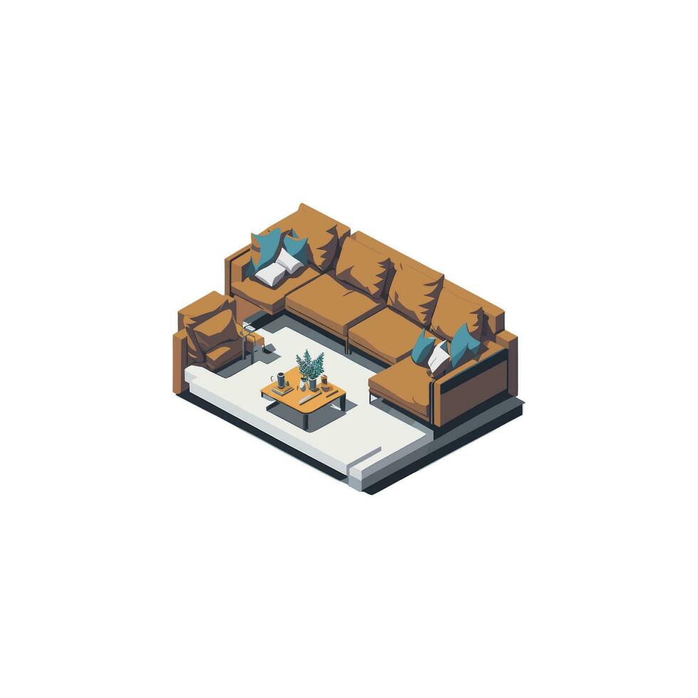 Modern Sofa Vector