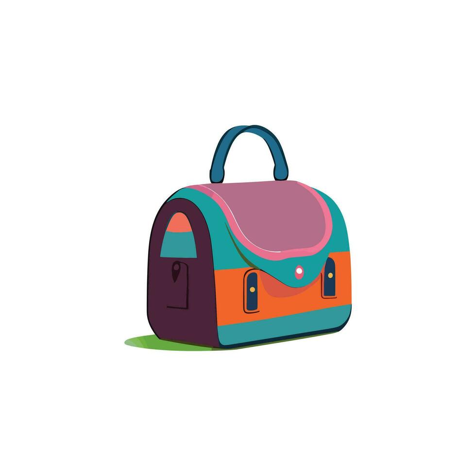 School Bag Vector. vector