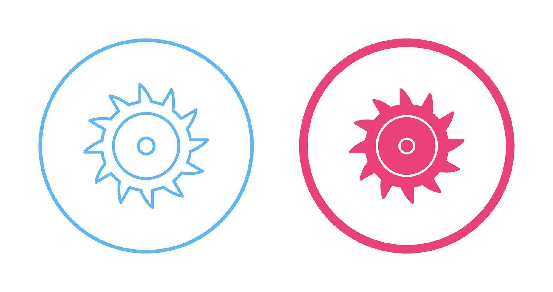 Saw Blade Vector Icon