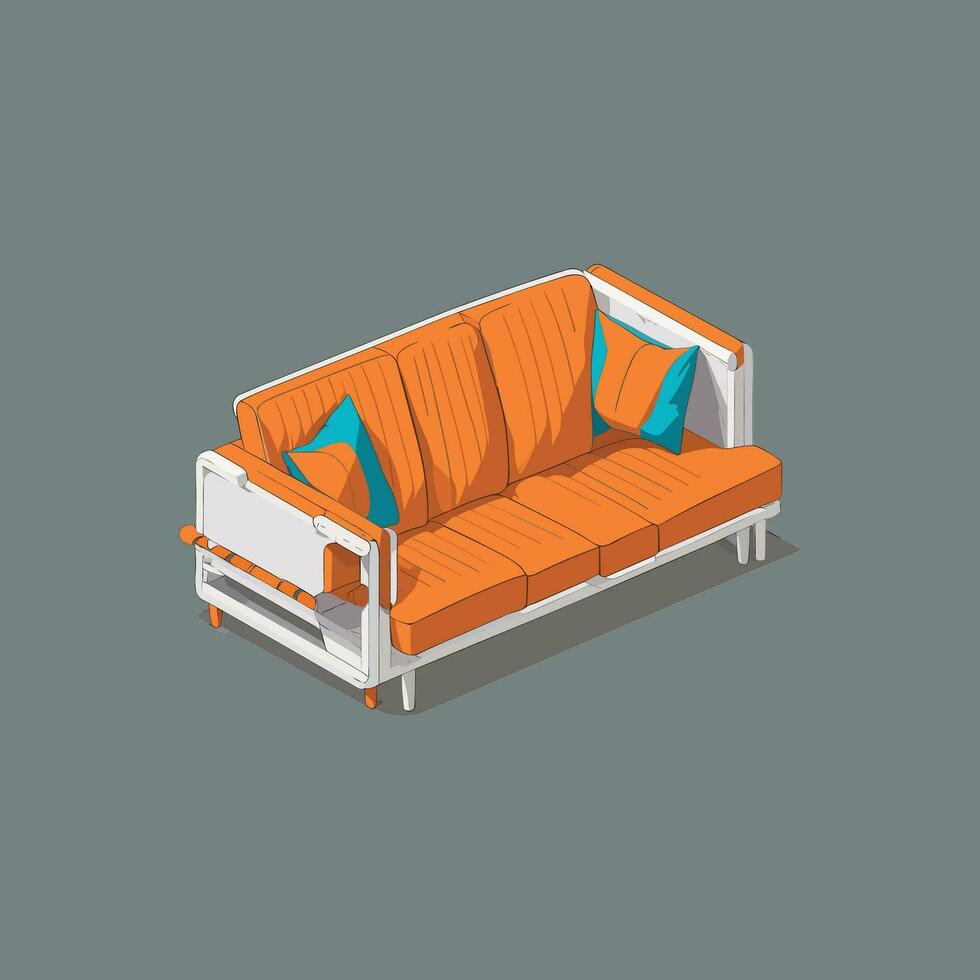 Modern Sofa Vector