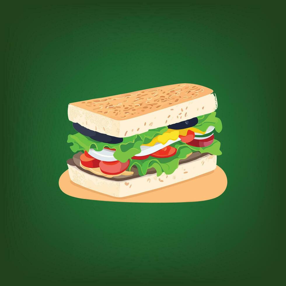 Nice Sandwich Vector