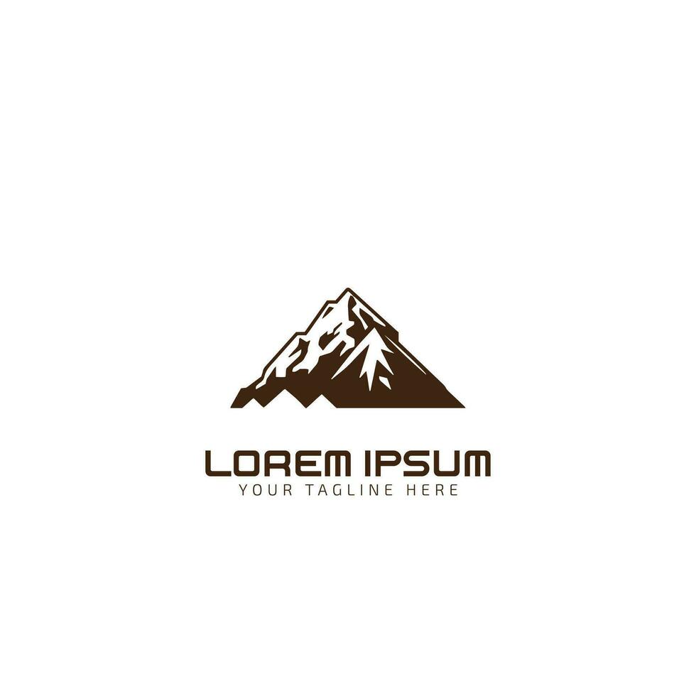 mountain logo vector template