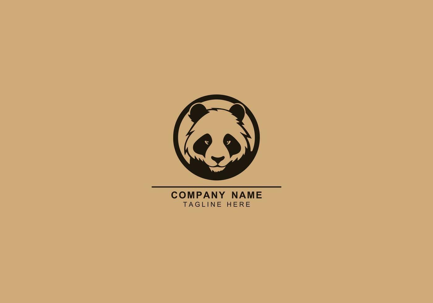 gráfico panda o oso, oso pardo oso y panda vector elementos. osos para impresión, tipografía ,diseño,tatuaje y logo