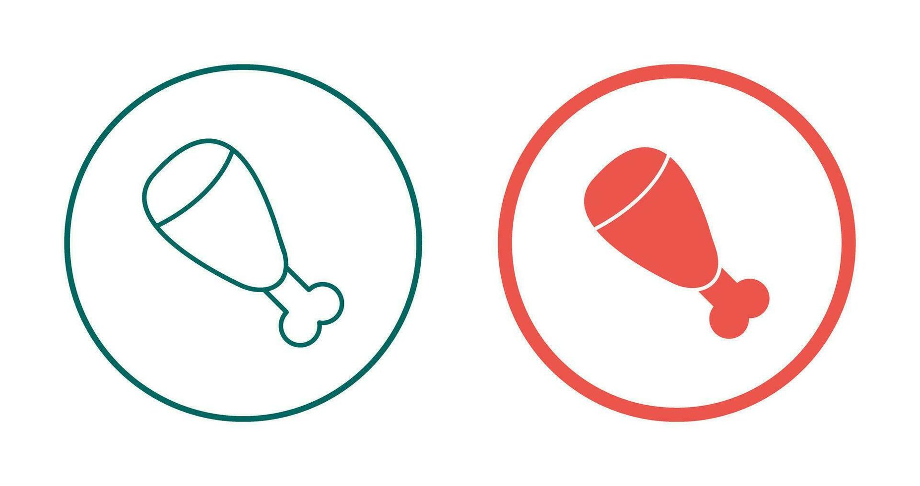 Cooked Ham Vector Icon