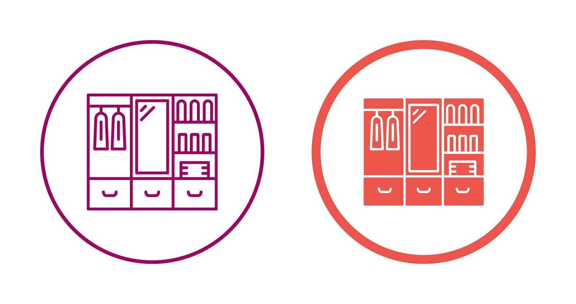 Wardrobe Vector Icon