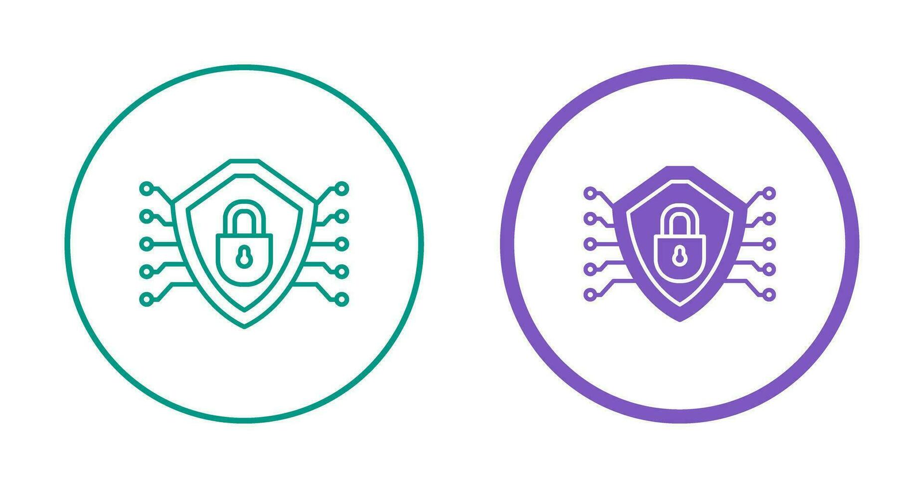 Cyber Security Vector Icon