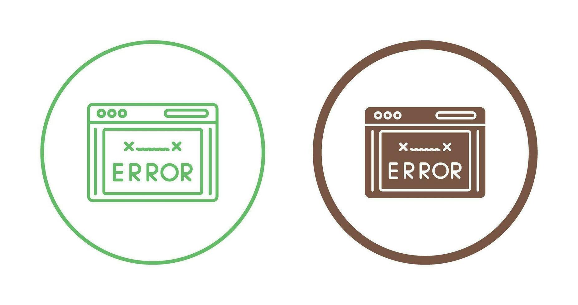 Error Code Vector Icon