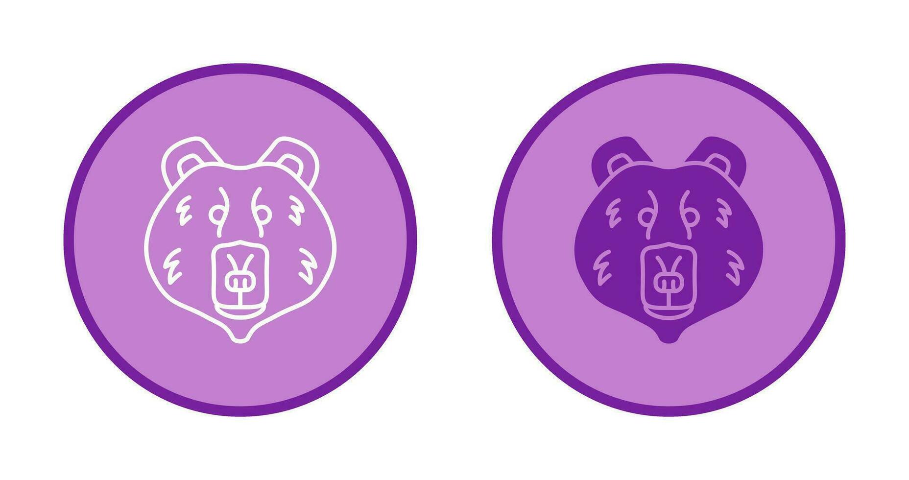 Polar Bear Vector Icon