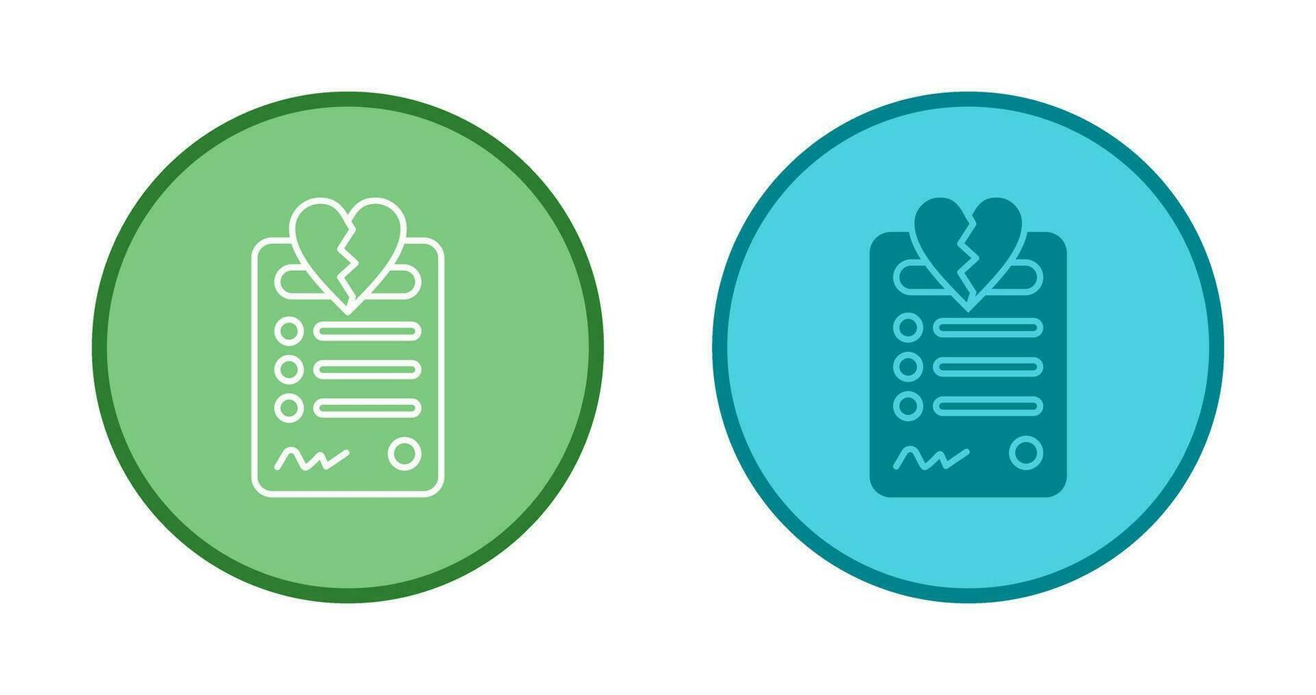 Divorce Vector Icon