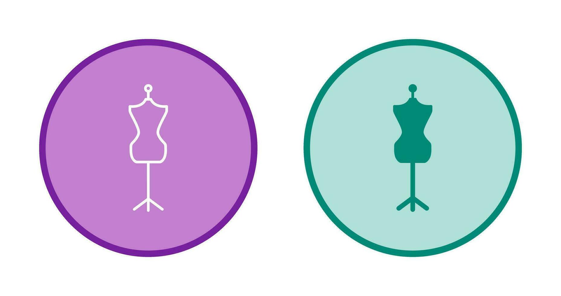 Dress Holder Vector Icon