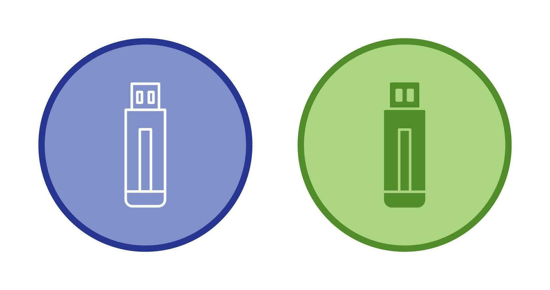 USB Drive Vector Icon