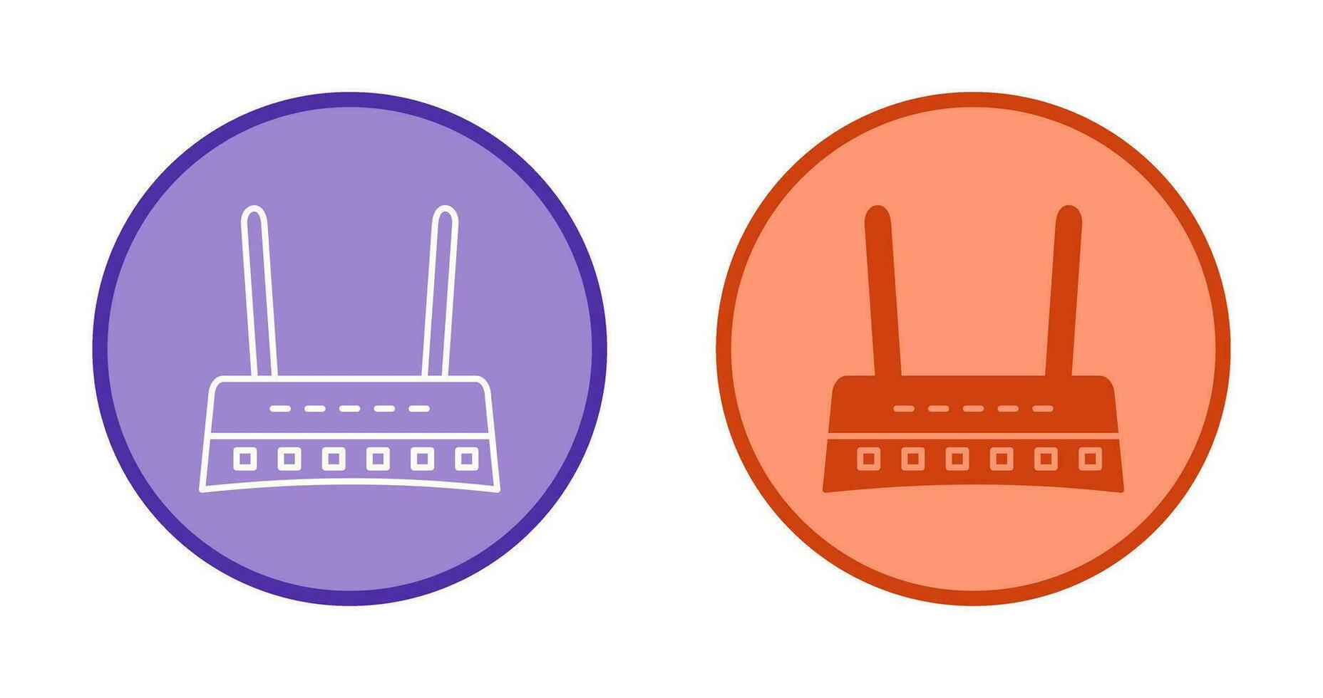 Router Vector Icon