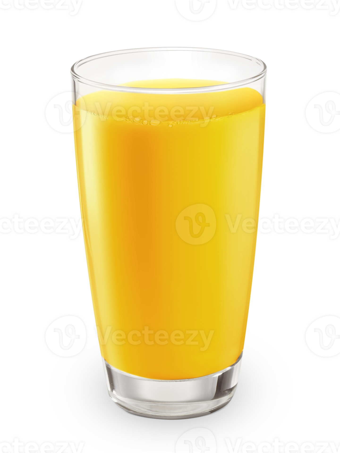 Orange juice glass, transparent background 24849164 PNG