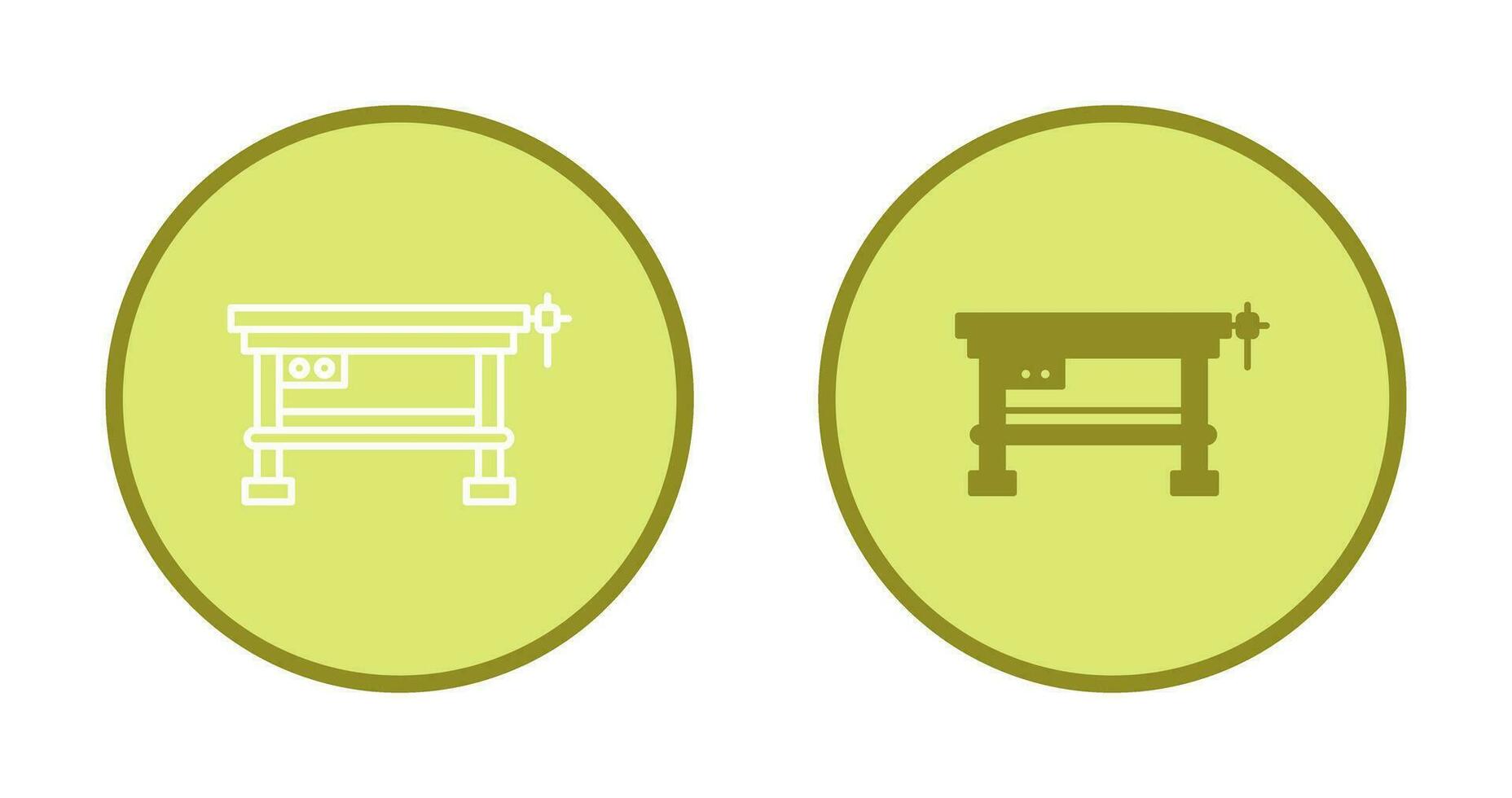 Work Bench Vector Icon