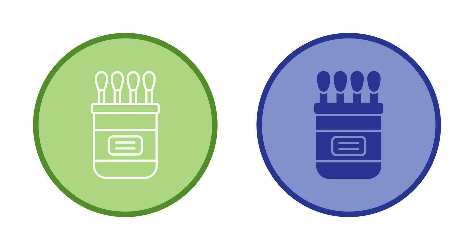 Cotton buds Vector Icon