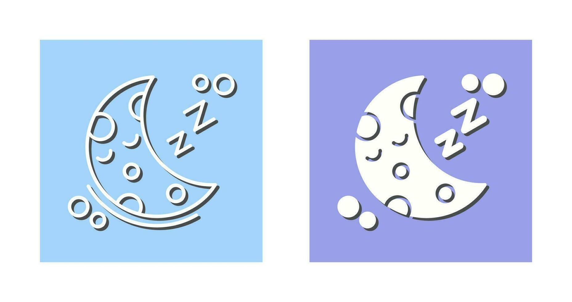 Sleeping Vector Icon