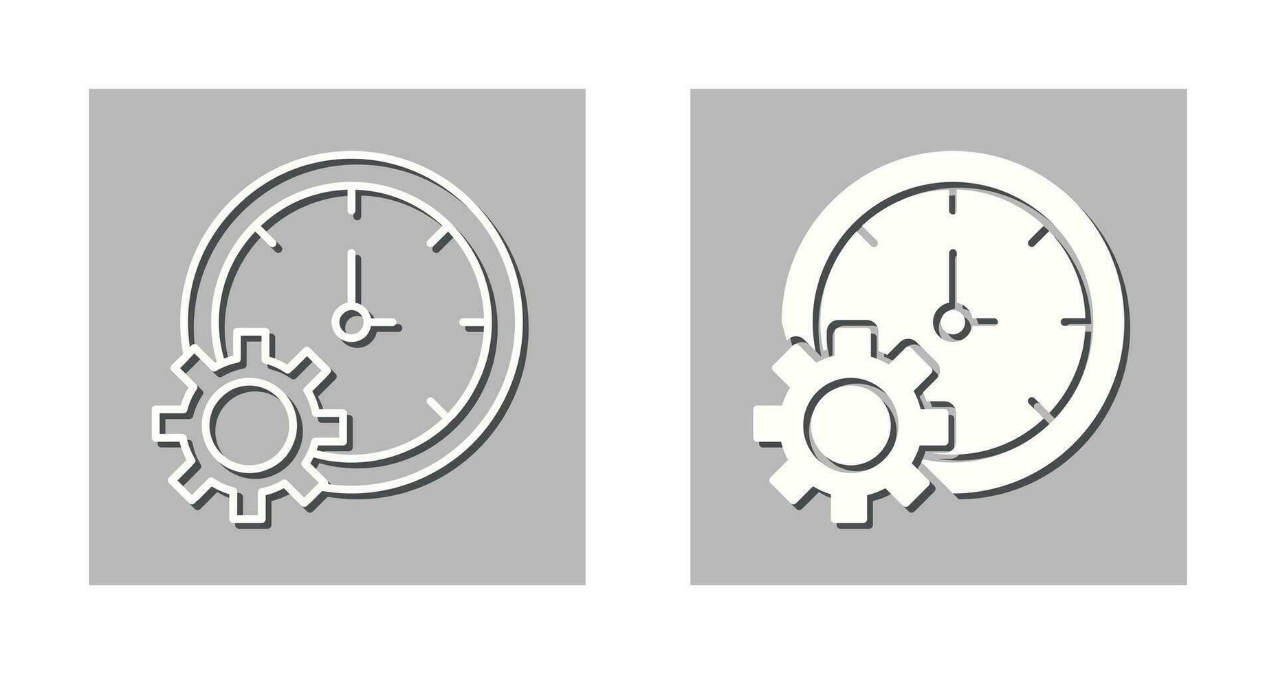 Time Setting Vector Icon