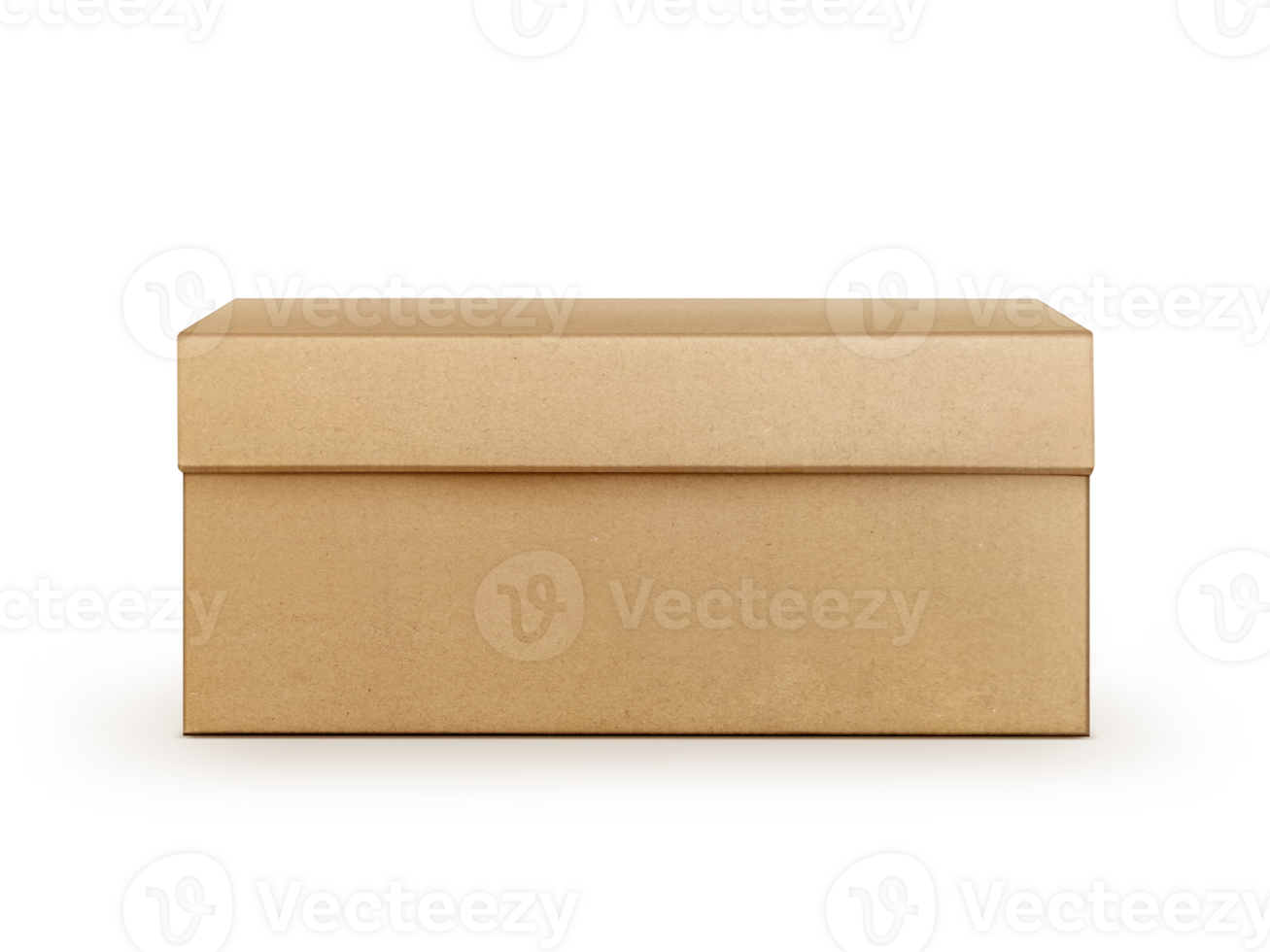 Cardboard box transparent background png