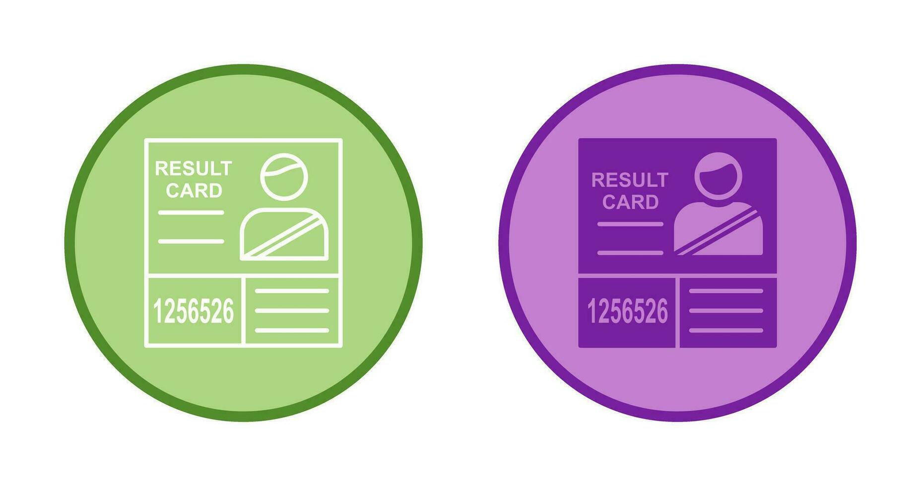 Candidate Results Vector Icon