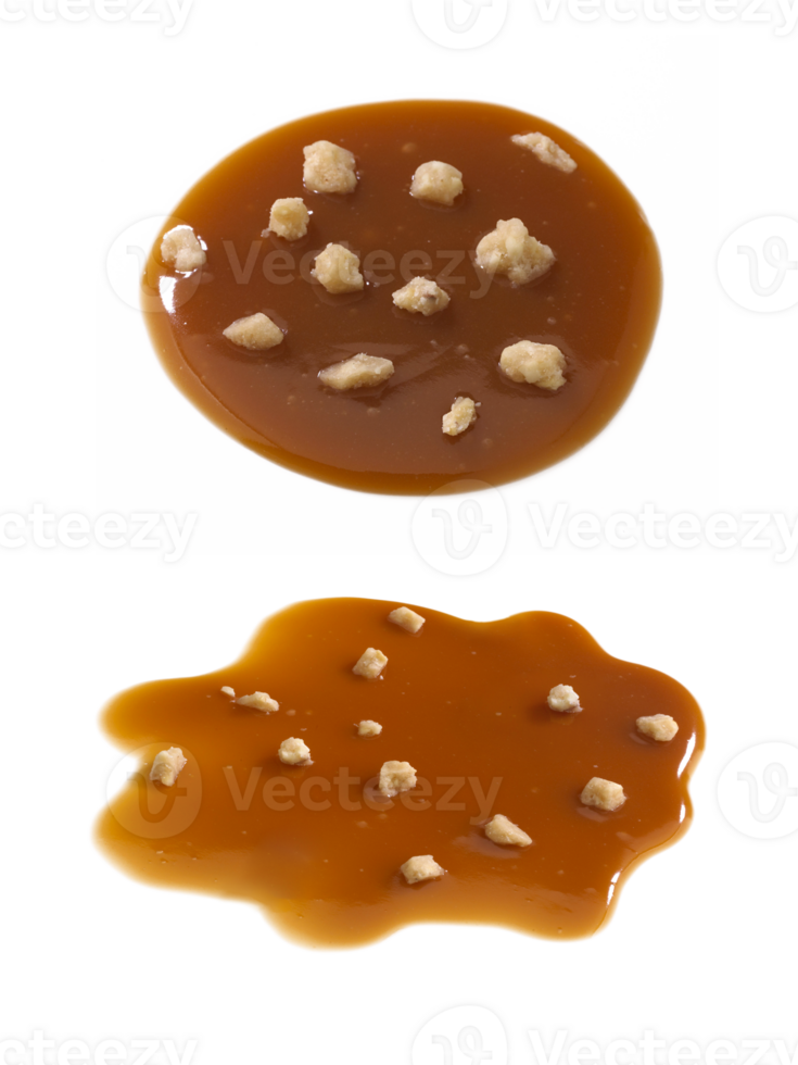 Almond Nuts and caramel sauce nuts transparent background png