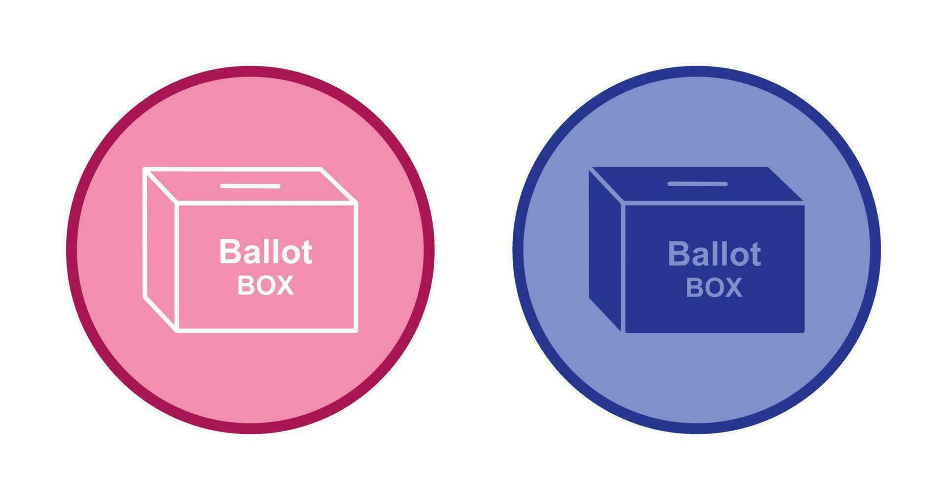 Ballot Box Vector Icon