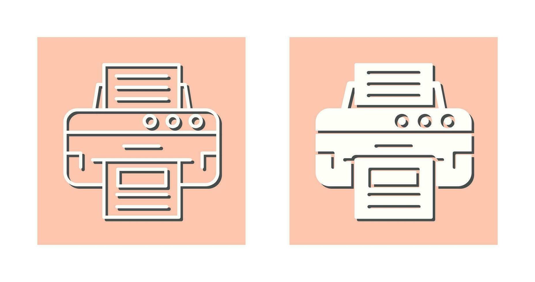 Printer Vector Icon