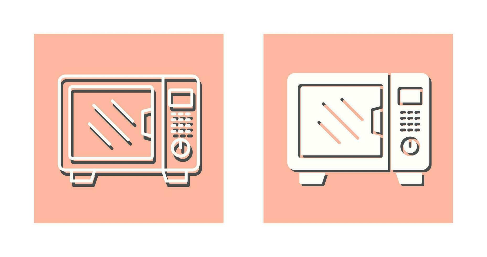 Microwave Vector Icon