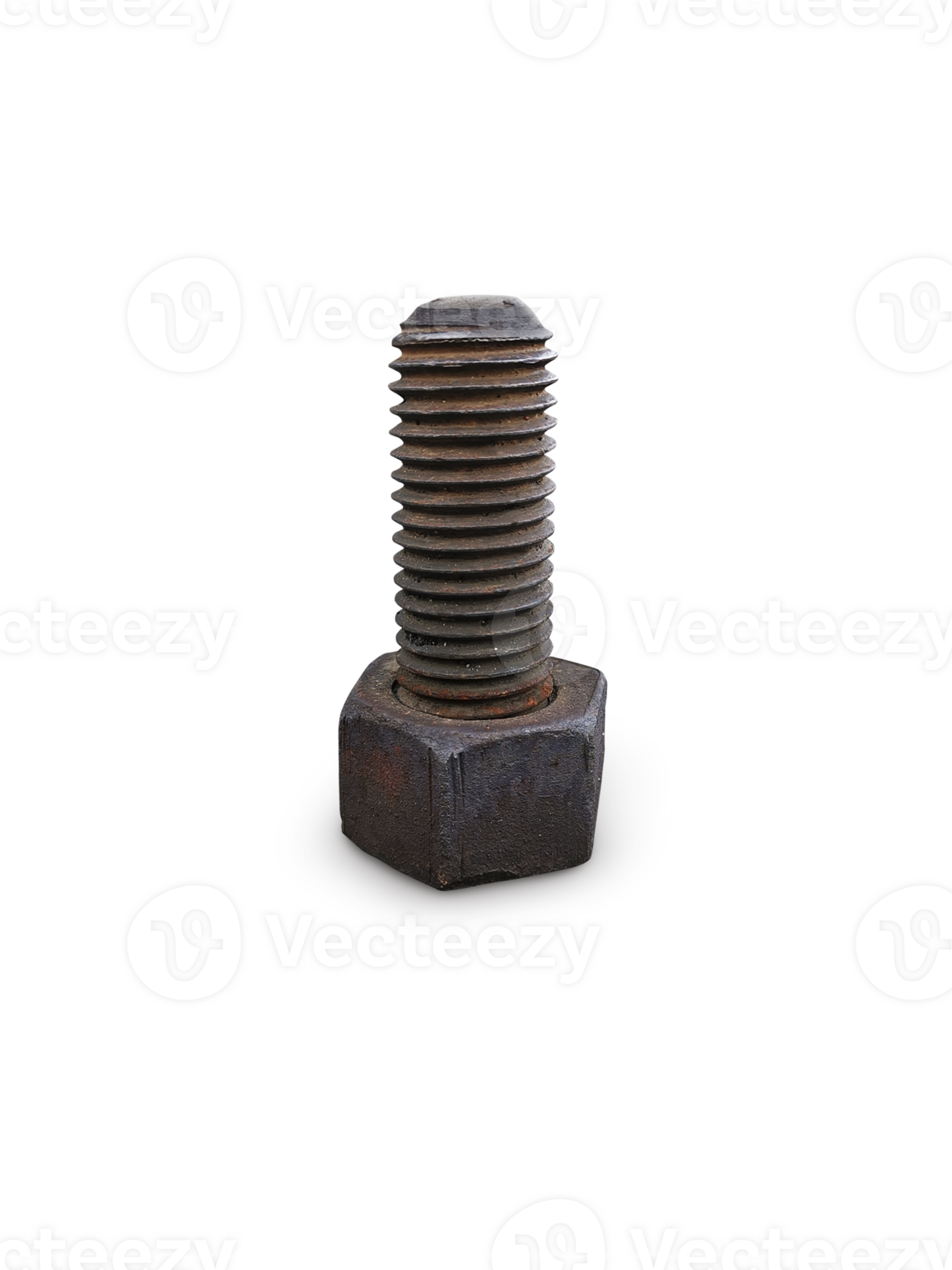 Nuts and bolts old, transparent background 24850502 PNG