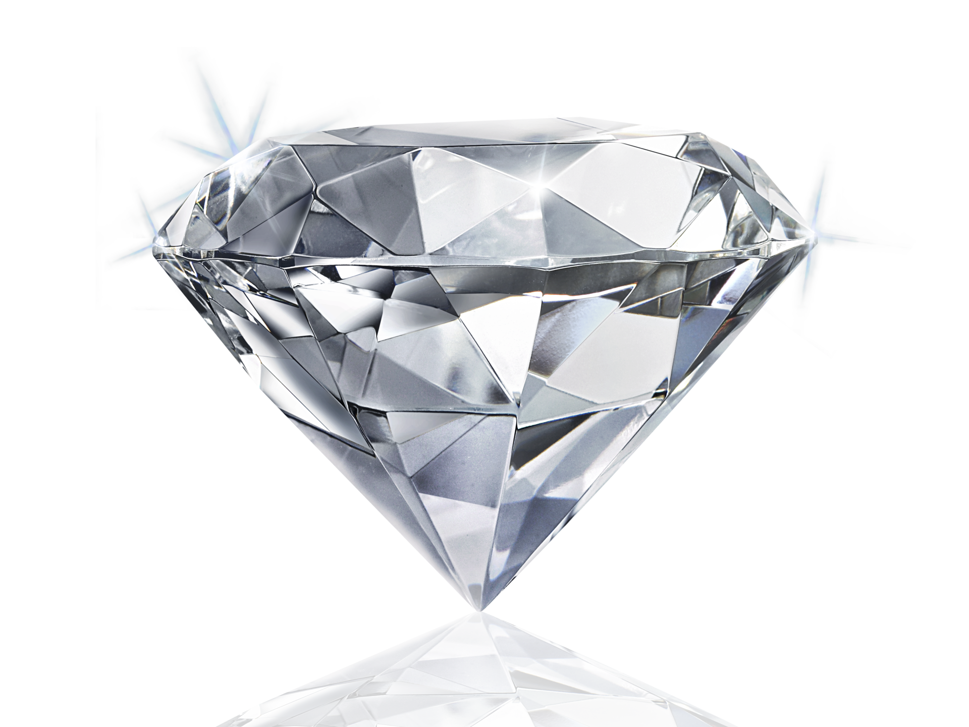 Large Clear Diamond. transparent background 24850513 PNG