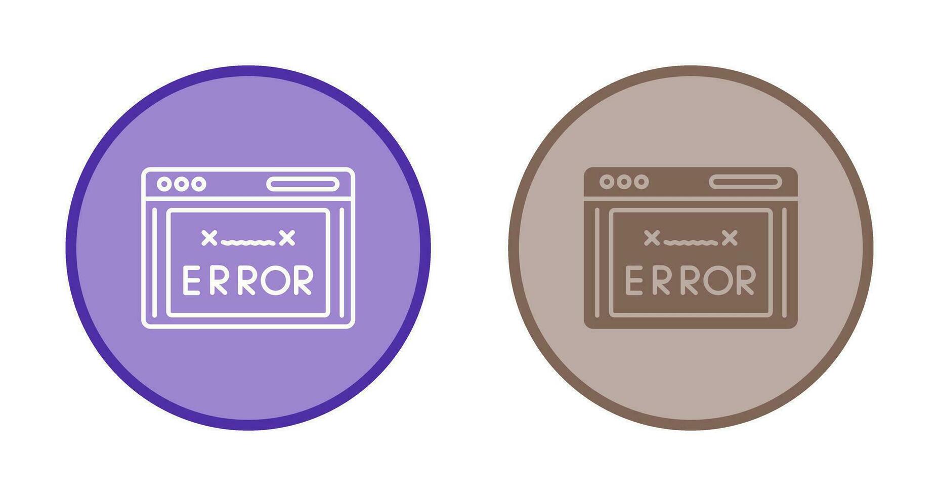 Error Code Vector Icon