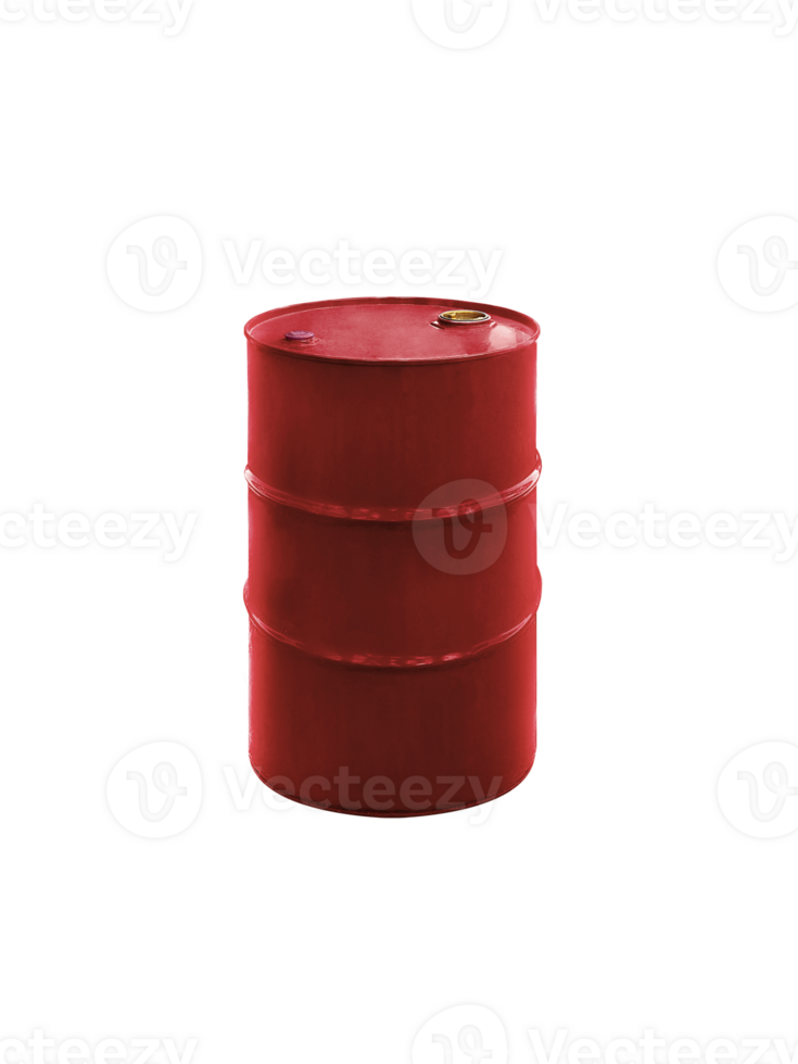 Oil barrel, transparent background png