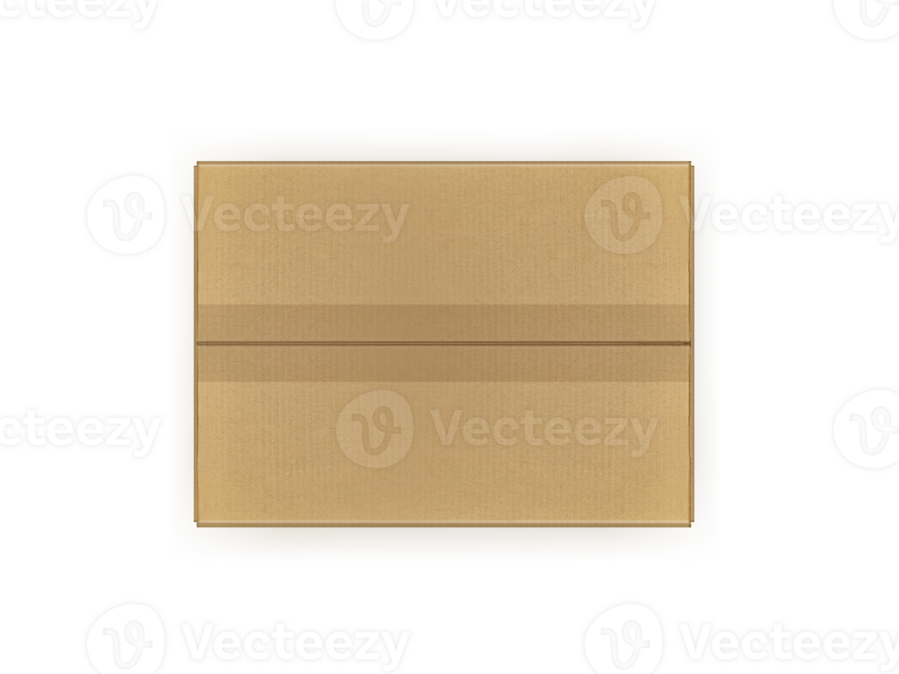Cardboard box transparent background png