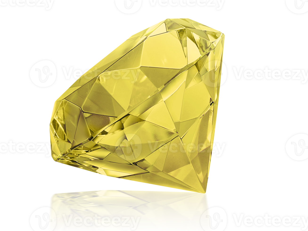 Large Clear Diamond. transparent background png