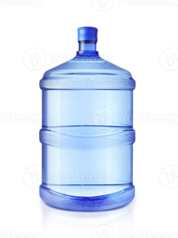 Big plastic bottle potable water transparent background png